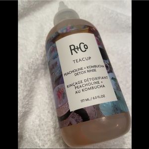 R+Co TEACUP PEACHOLINE + KOMBUCHA DETOX RINSE (BRAND NEW, SEALED, 6oz / FULL SZ)